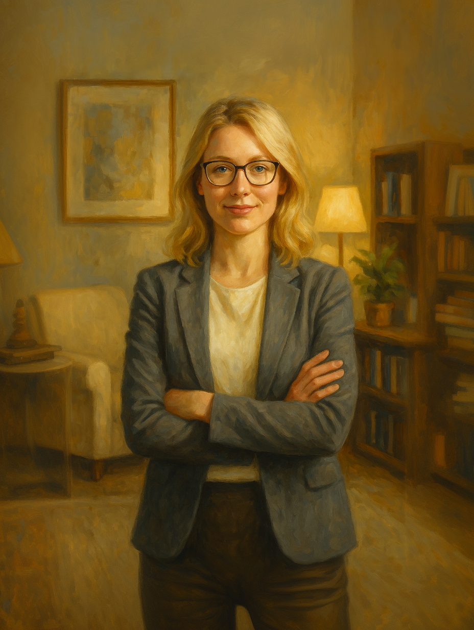 Barbeiro em seu estabelecimento