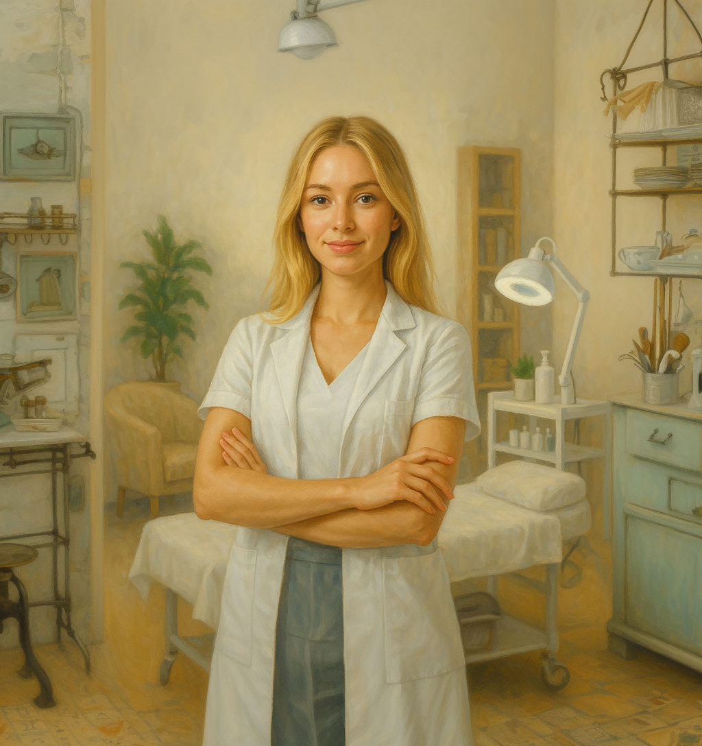 Profissional autônomo trabalhando